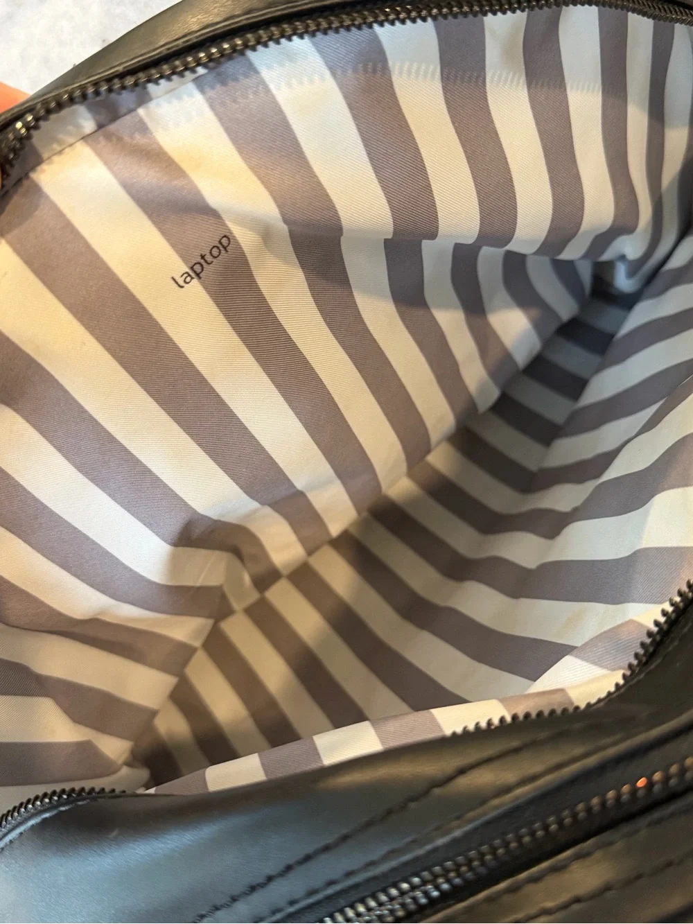 Black Lululemon Gym bag